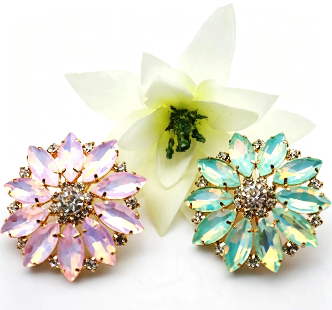 Boutons en résine cristal marq - Sew On Rhinestone avis et prix