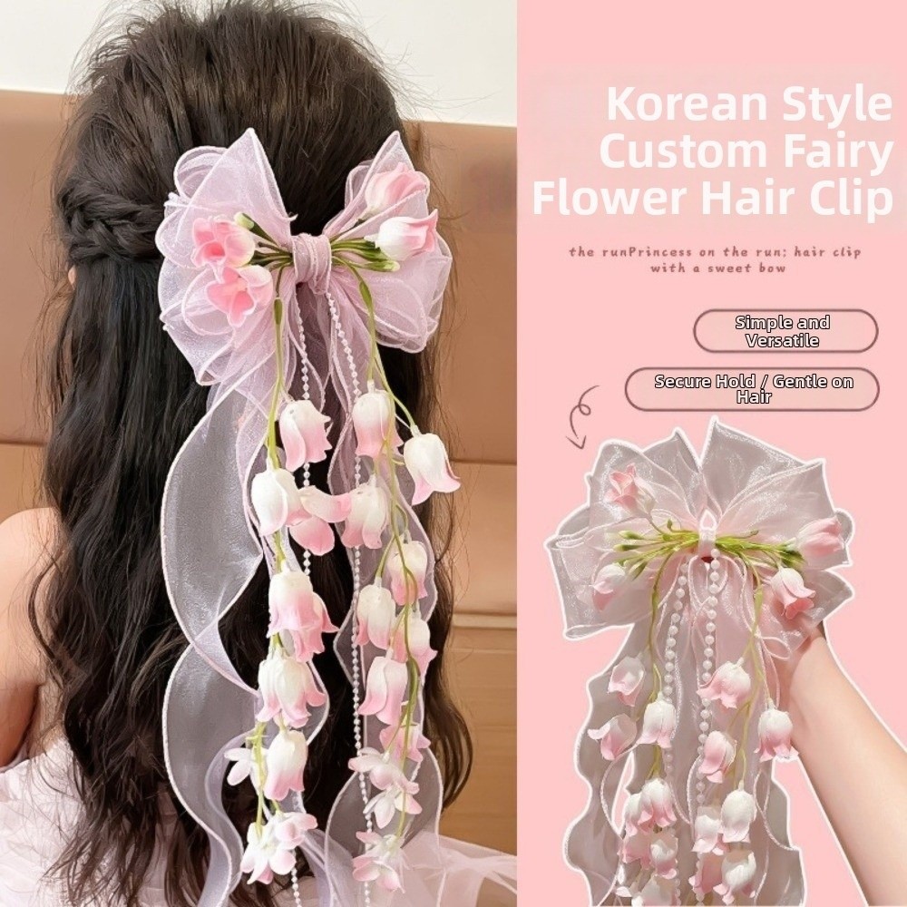 Pince à cheveux élégante style - Tassel Fringe Trim avis et prix